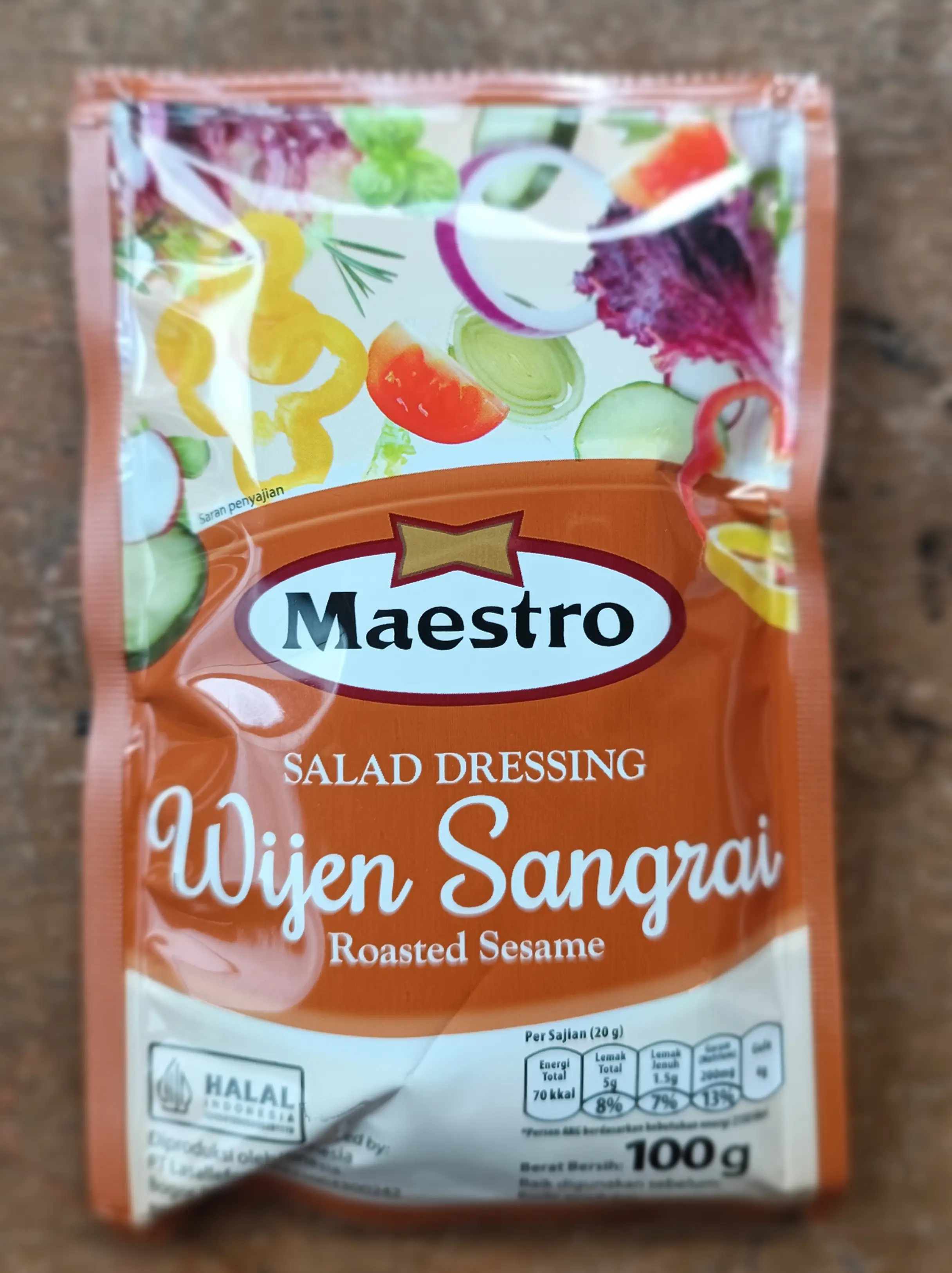 Maestro Salad Dressing Wijen Sangrai 100gr