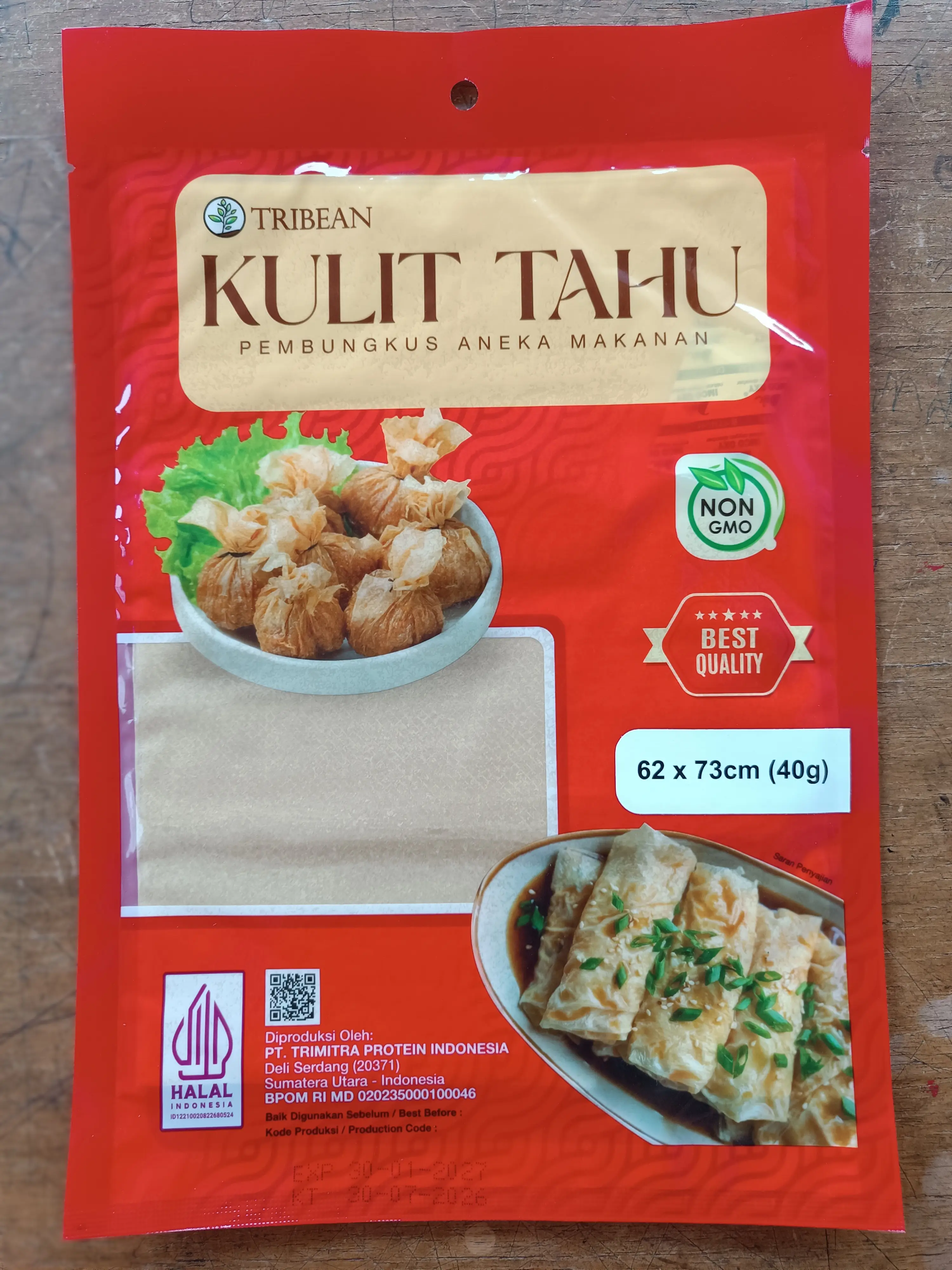 TRIBEAN KULIT TAHU 62 × 73 CM