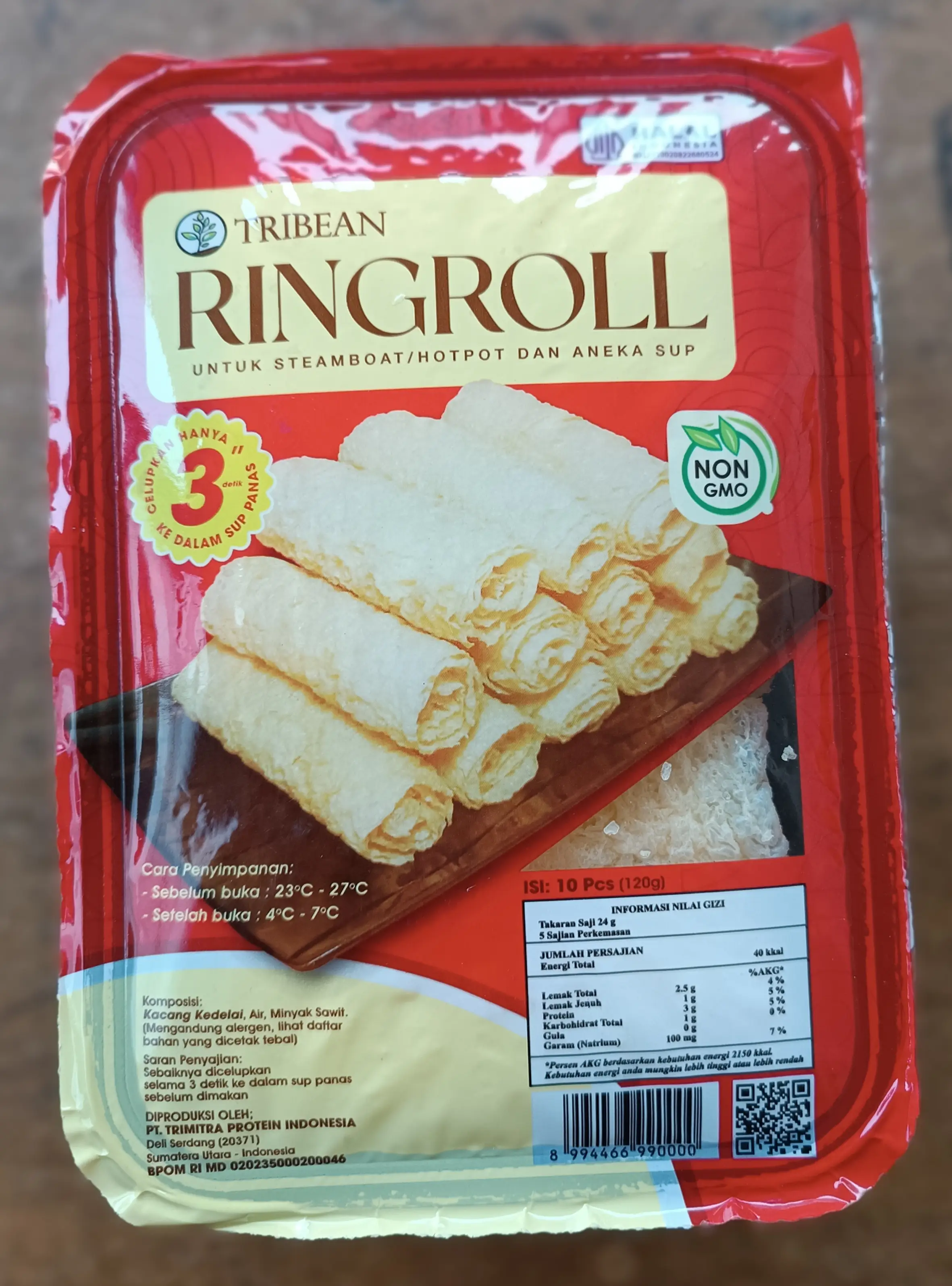 TRIBEAN RINGROLL ISI 10