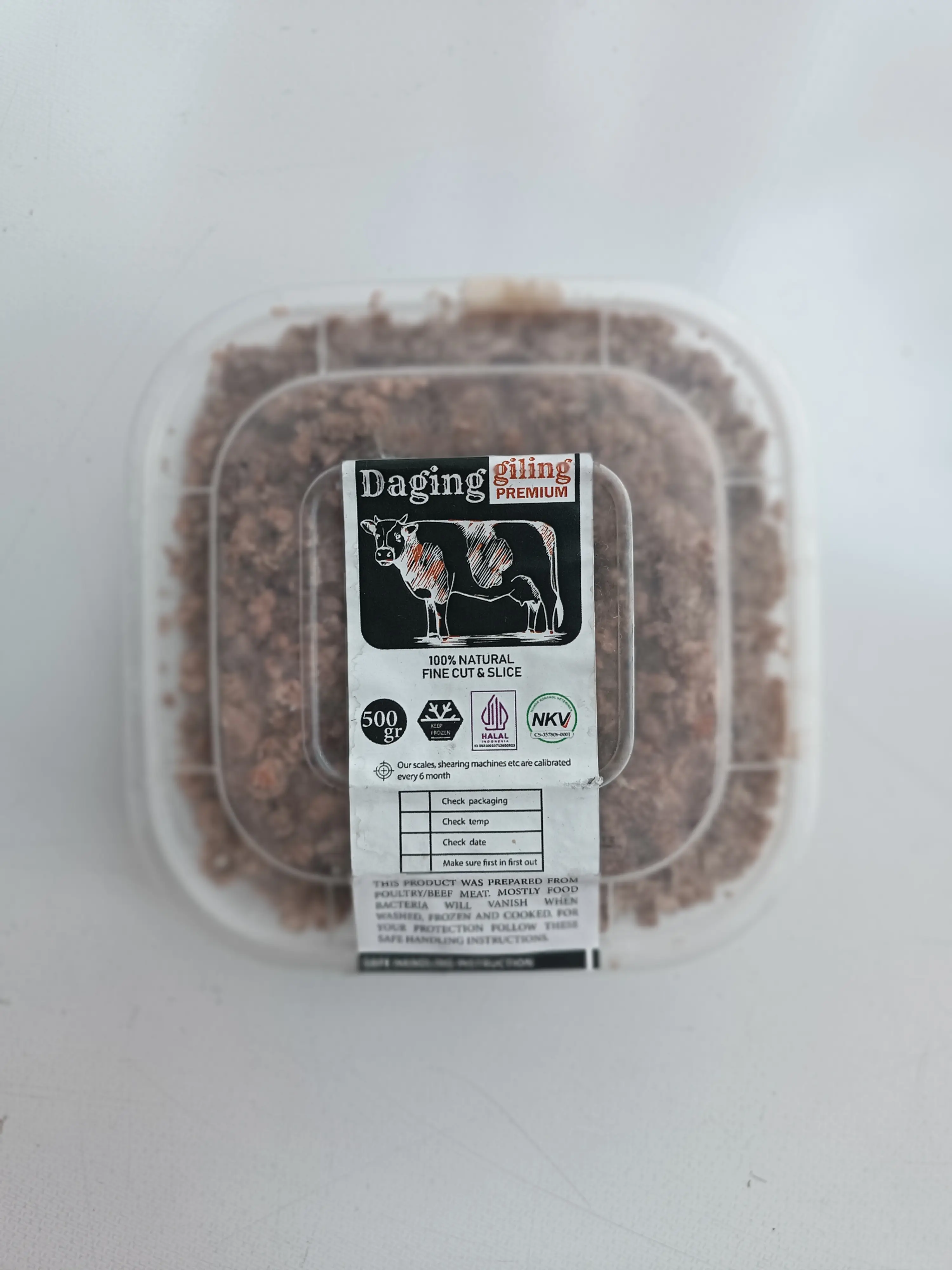 Daging Sapi Giling Premium 500gr