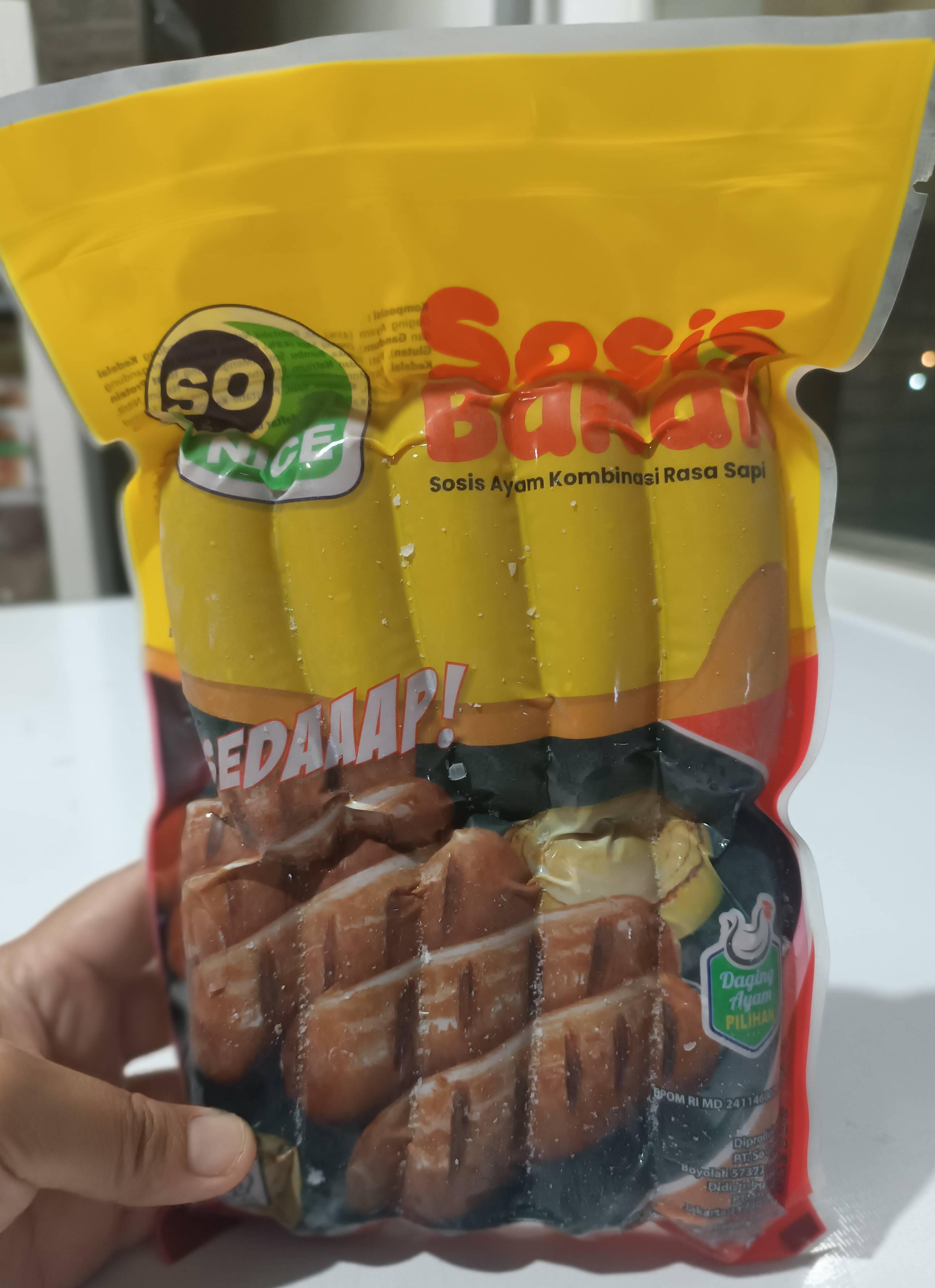 Sosis Bakar So Nice 500gr