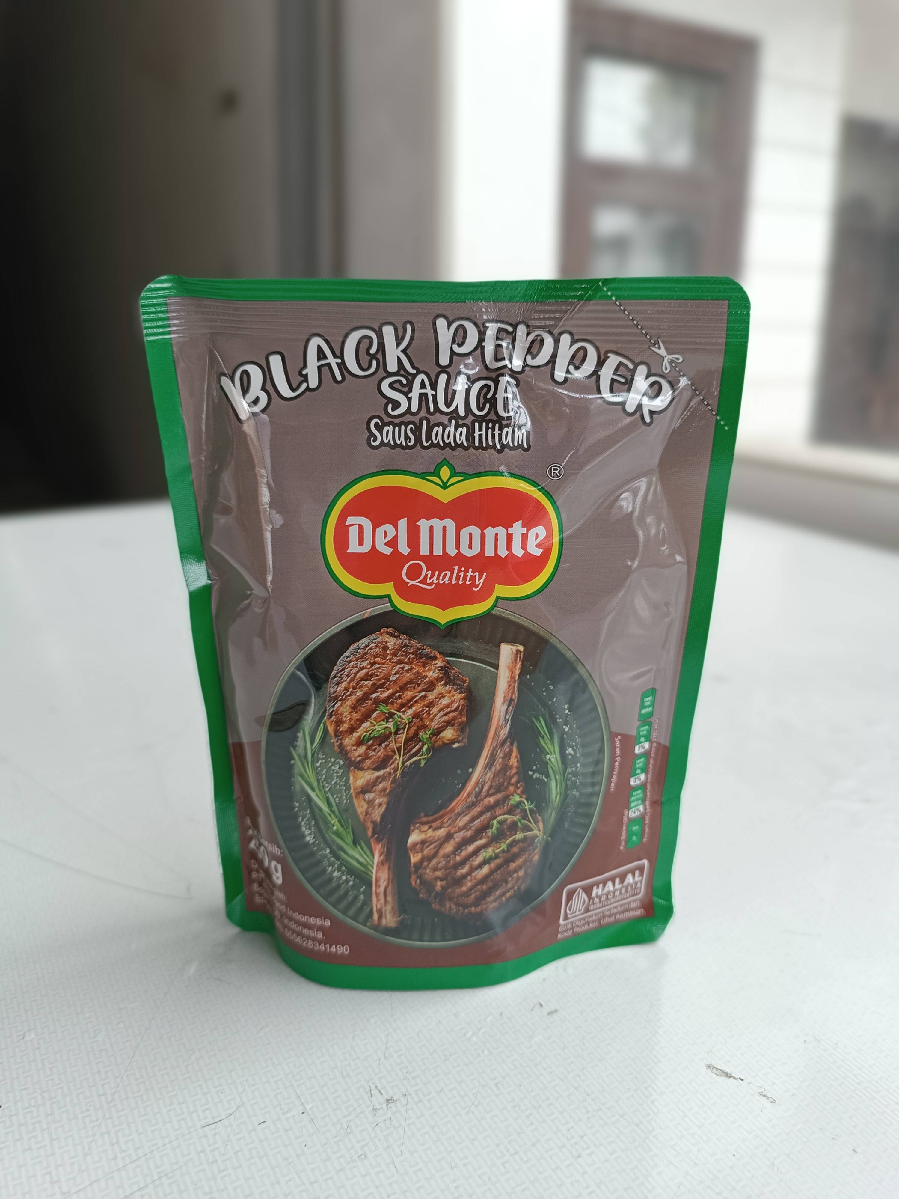 Delmonte Black Pepper 250gr